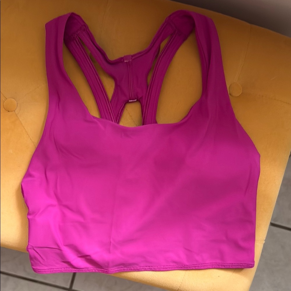 lululemon athletica Magenta Sports Bra